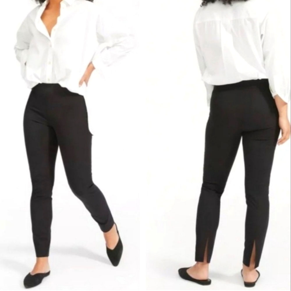 Everlane Side Zip Split Hem Pants 4
